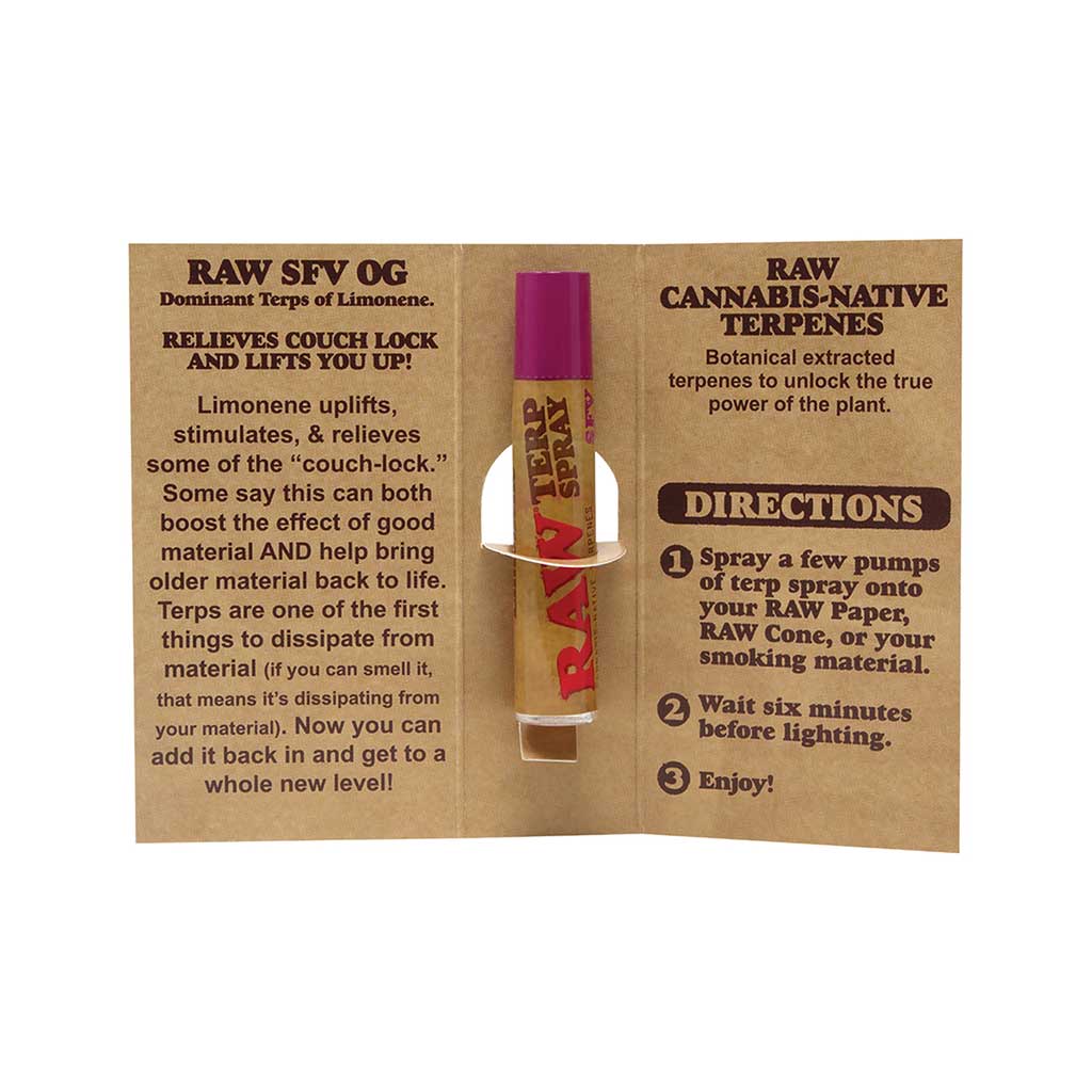 8ct. Raw Terp Spray - SFV OG Wholesale | Raw | Smoke & Vape Wholesale