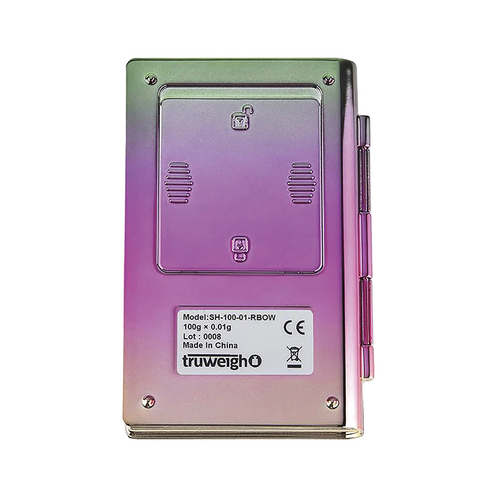 100g x 0.01g Rainbow Truweigh Shine Scale Wholesale | Truweigh