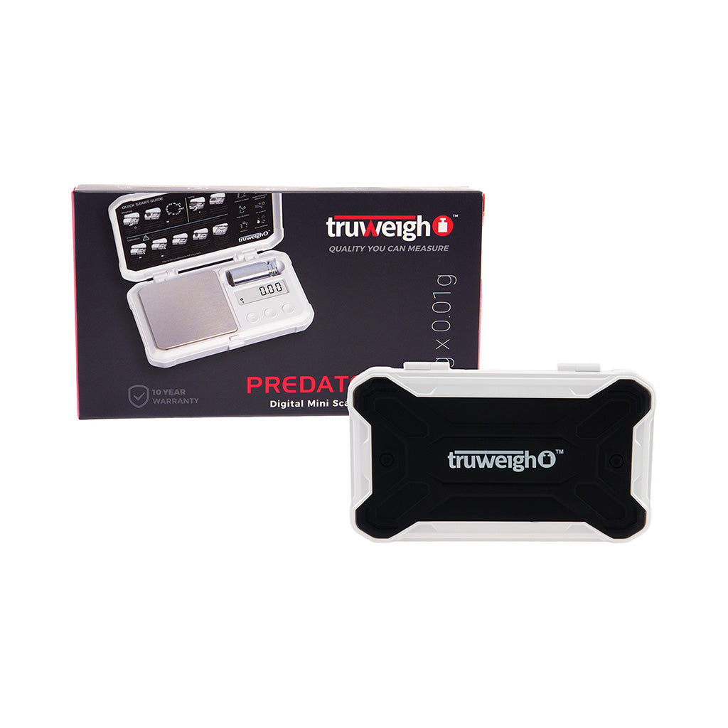 100g x .01g Black/White Predator Digital Mini Scale Truweigh by Truweigh - Wholesale