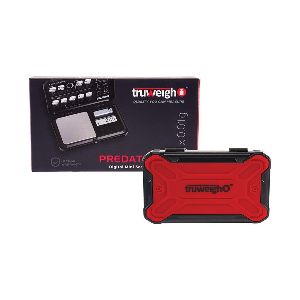 100g x .01g Red/Black Predator Digital Mini Scale Truweigh by Truweigh - Wholesale