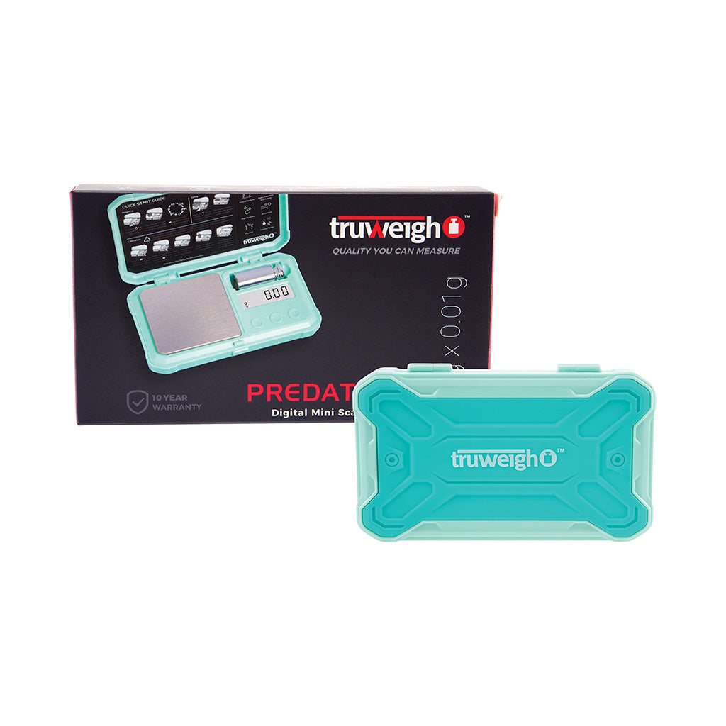 100g x .01g Teal Predator Digital Mini Scale Truweigh by Truweigh - Wholesale