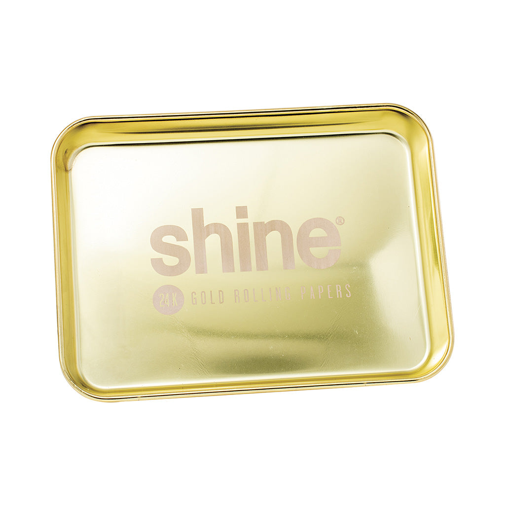 9.25in Shine 24k Midas Gold Tray Wholesale | Shine Papers