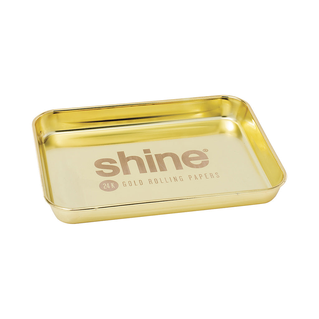9.25in Shine 24k Midas Gold Tray by Shine Papers - Wholesale