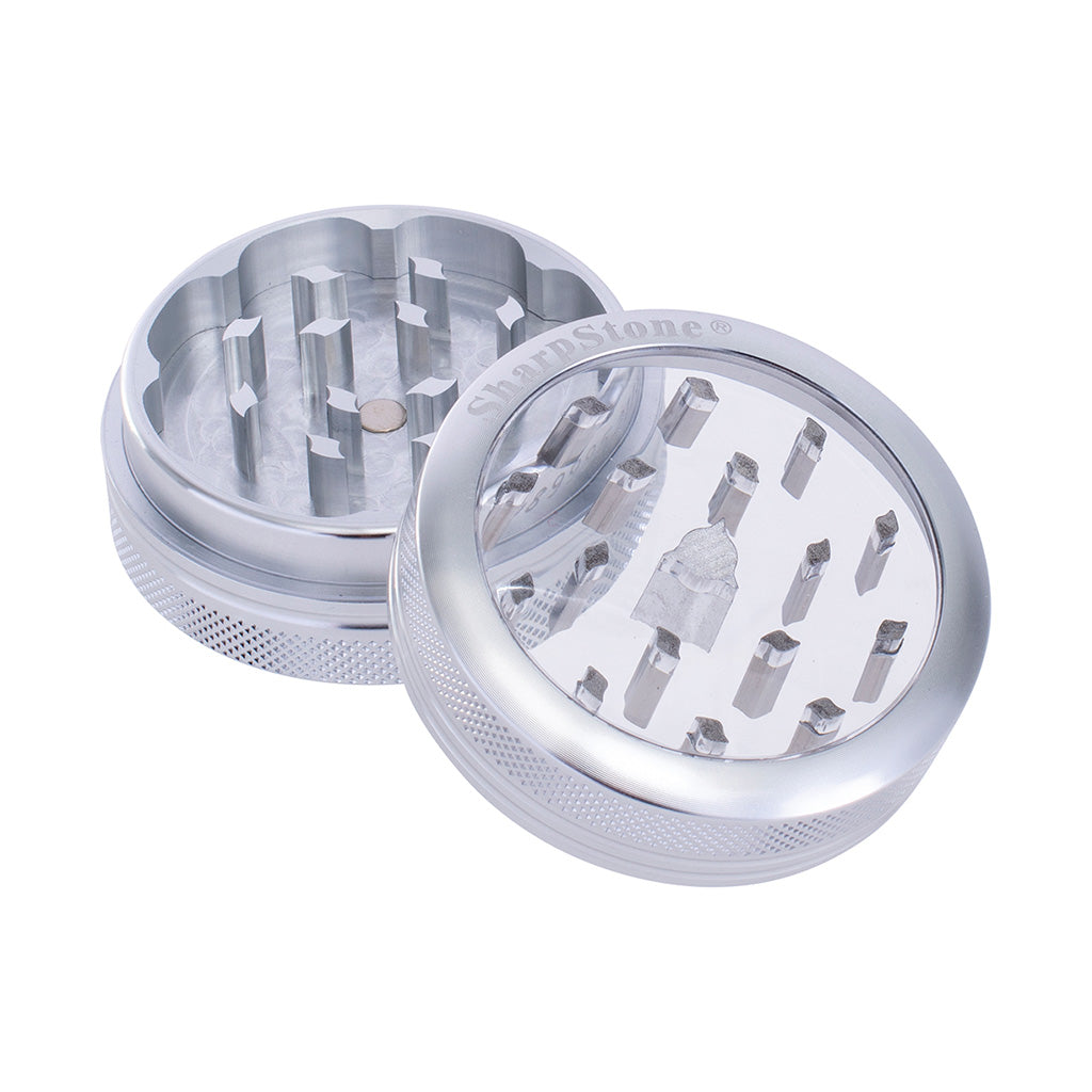 2.2" Clear Top 2 Stage SharpStone Silver Wholesale | SharpStone