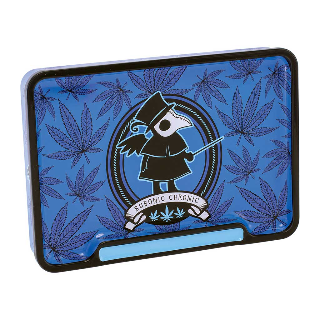 6ct 8in Tin Stash Box & Rolling Tray - Trendy Wholesale | Fujima