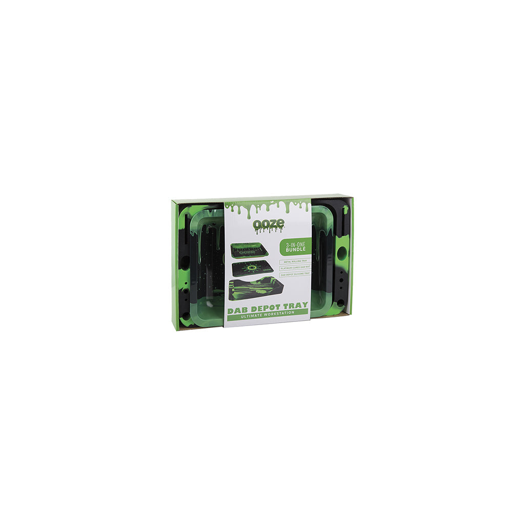 3 in 1 Combo Ooze Dab Depot Tray Wholesale | OOZE | Smoke & Vape Wholesale