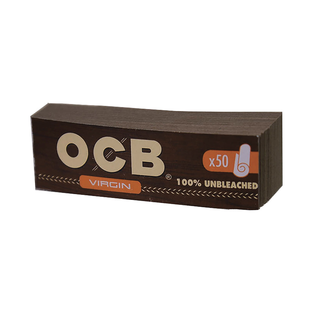 25ct. OCB Virgin Flat Paper Tips by OCB - Wholesale