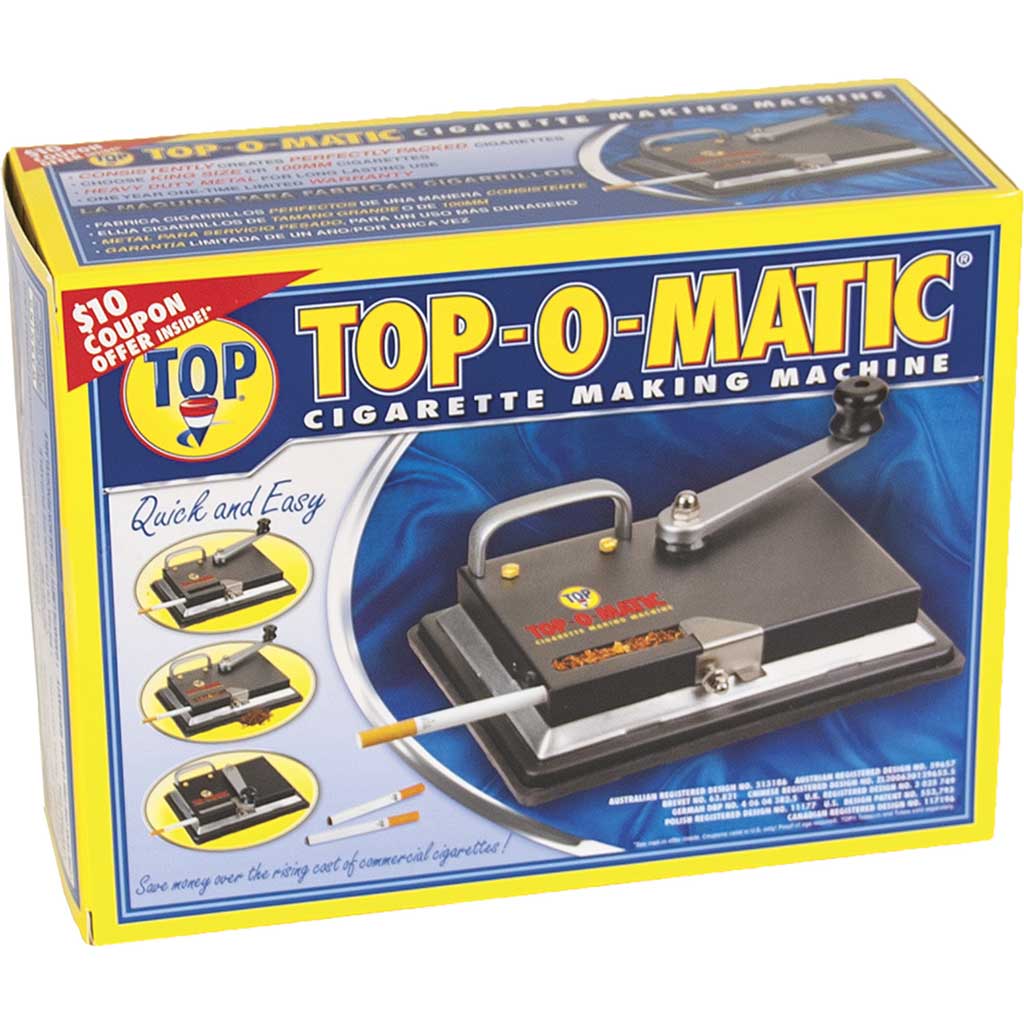 Top- O- Matic Cig. Matchine For Kings Or 100s Wholesale | Top