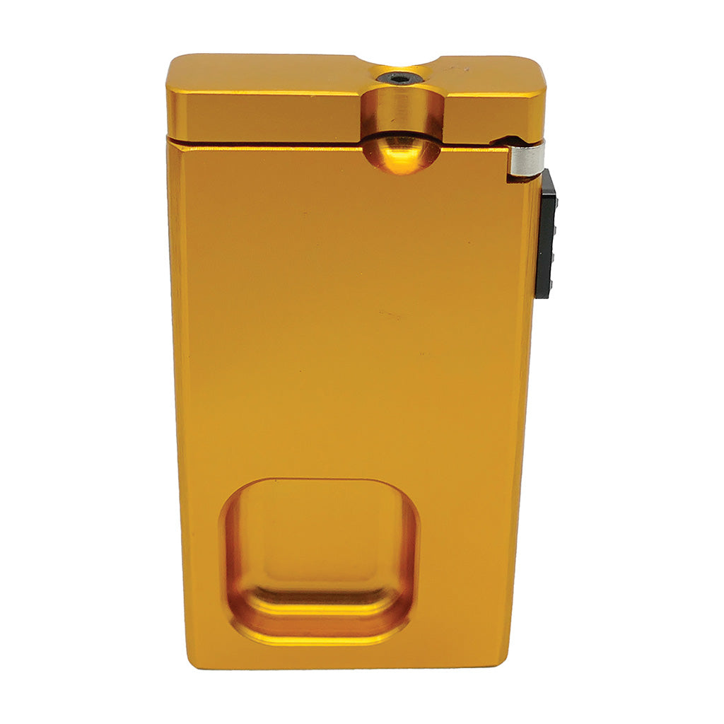 Gold Aluminum Dugout with Ashtray Wholesale | Green Flower