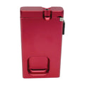 Red Aluminum Dugout with Ashtray by Green Flower - Wholesale