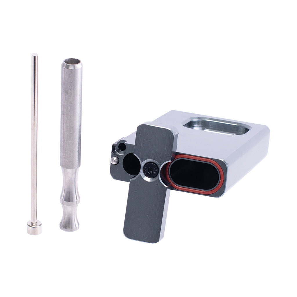 Silver Aluminum Dugout with Ashtray Wholesale | Green Flower
