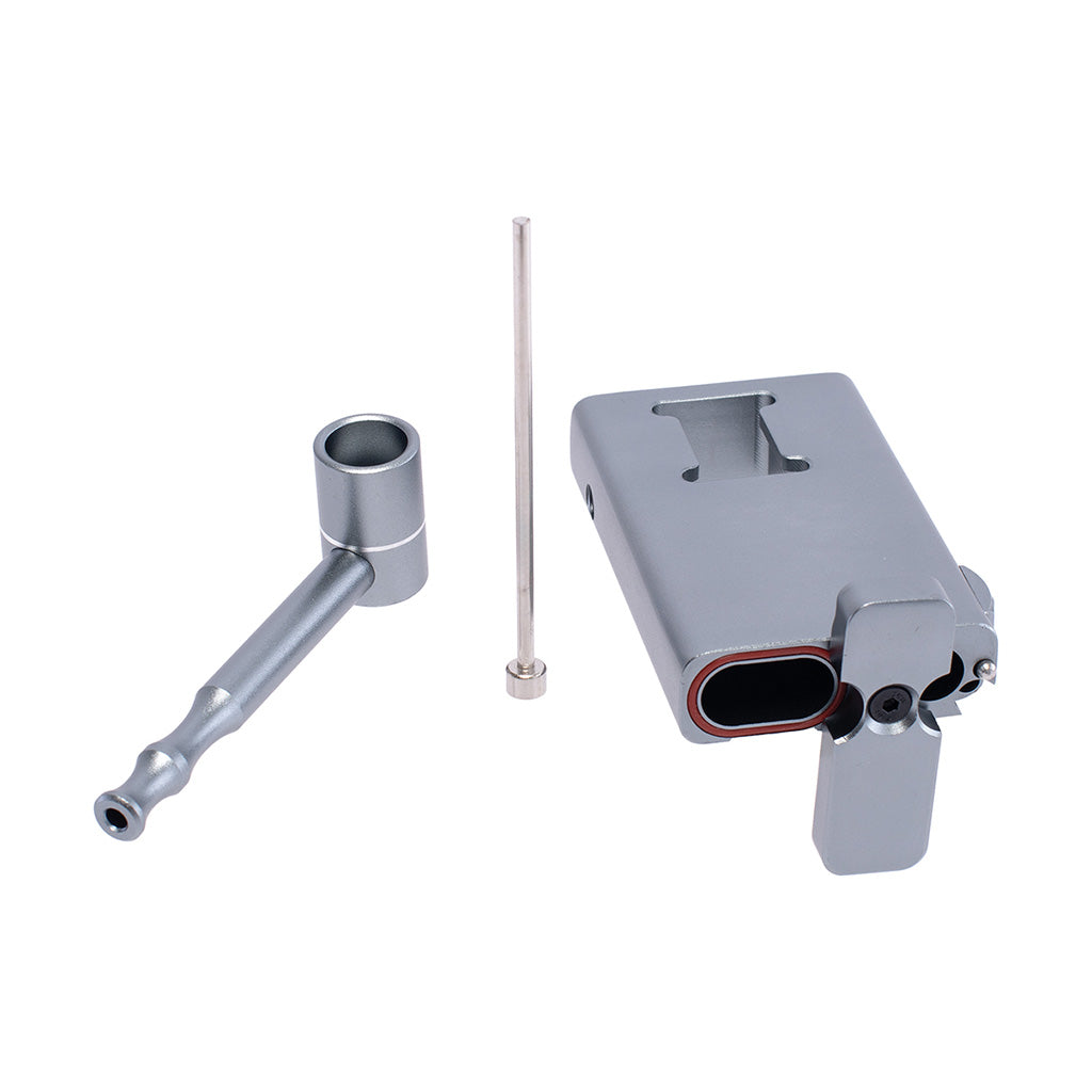 Silver Aluminum Dugout with Pipe by Green Flower - Wholesale