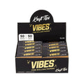 50ct Vibes Slim Tips Unbleached by Green Flower - Wholesale