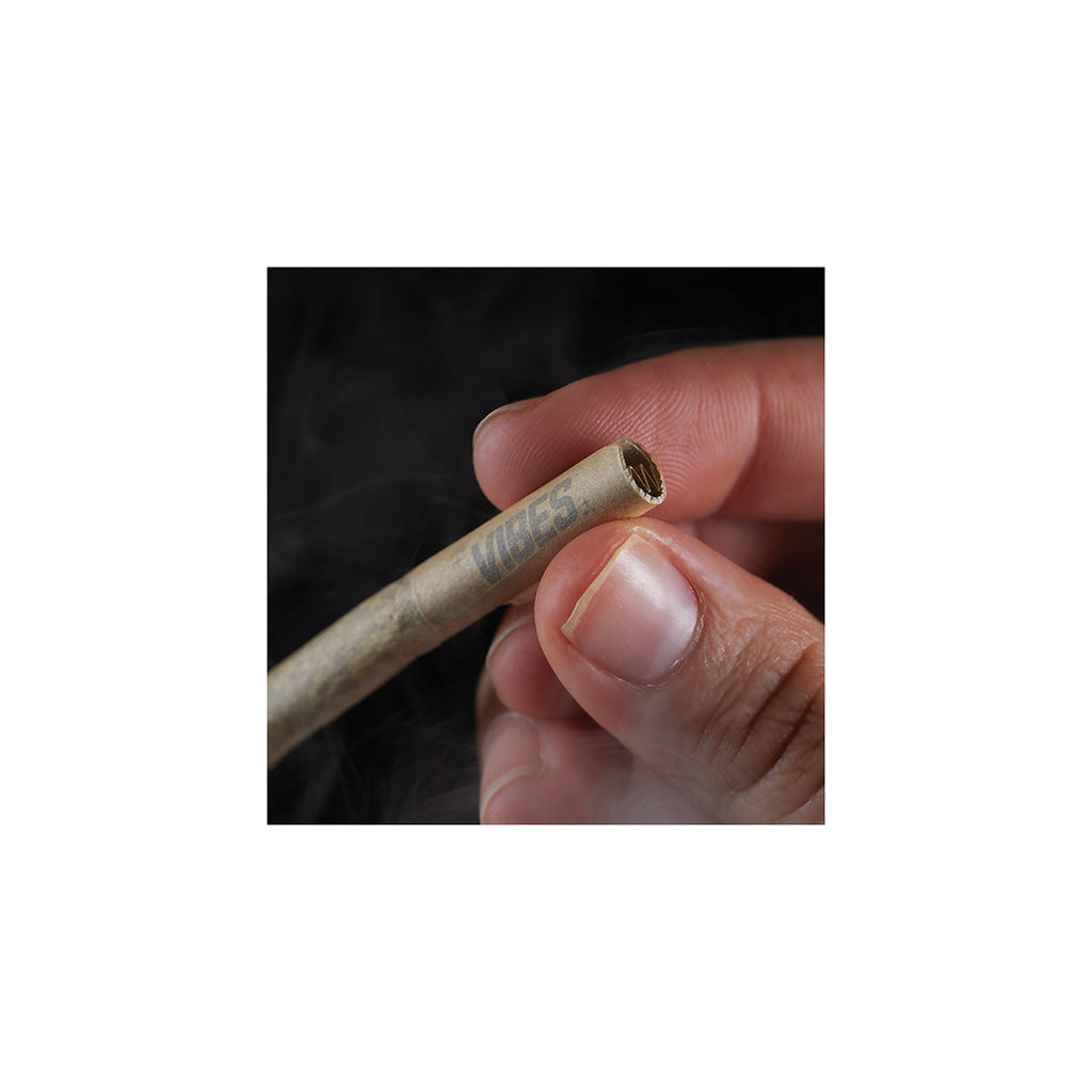 50ct Vibes Slim Tips Unbleached Wholesale | Green Flower