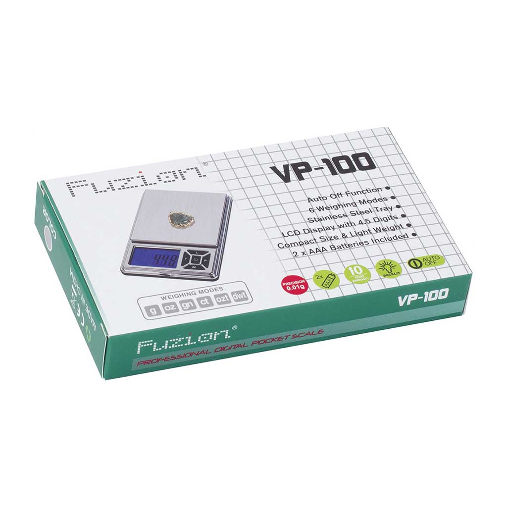 Fuzion Digital Scale - Silver - 100g x.01g Wholesale | Fuzion