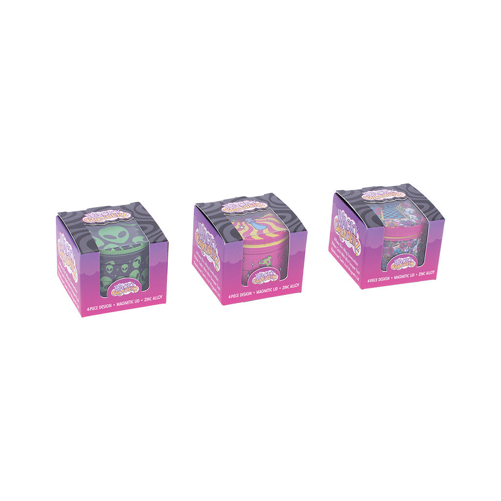 12ct 55mm Wacky Grinders - Vol 2 Wholesale | Wacky Grinders
