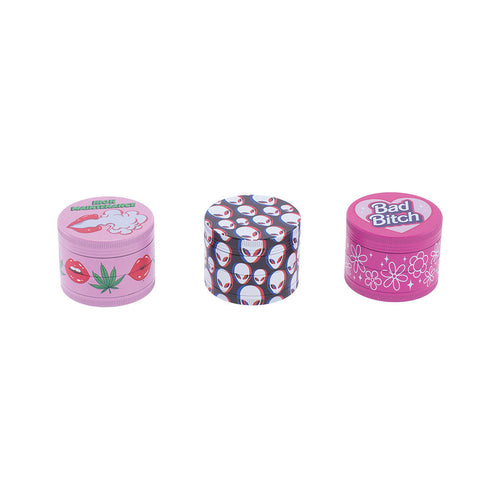 12ct 55mm Wacky Grinders - Vol 2 by Wacky Grinders - Wholesale
