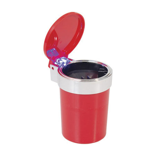 12ct. Asst. Color G/ D Ashtray W/ Led Light by Fujima - Wholesale